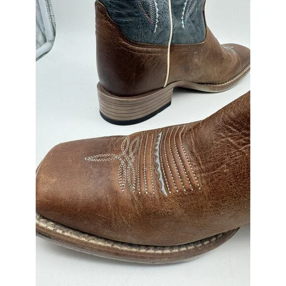 Ariat PrimeTime Baby Blue Cowboy Boots Women's Size 10 B 10025032 Western - Picture 9 of 16